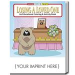 SC0458 Losing A Loved One Coloring and Activity Book With Custom Imprint